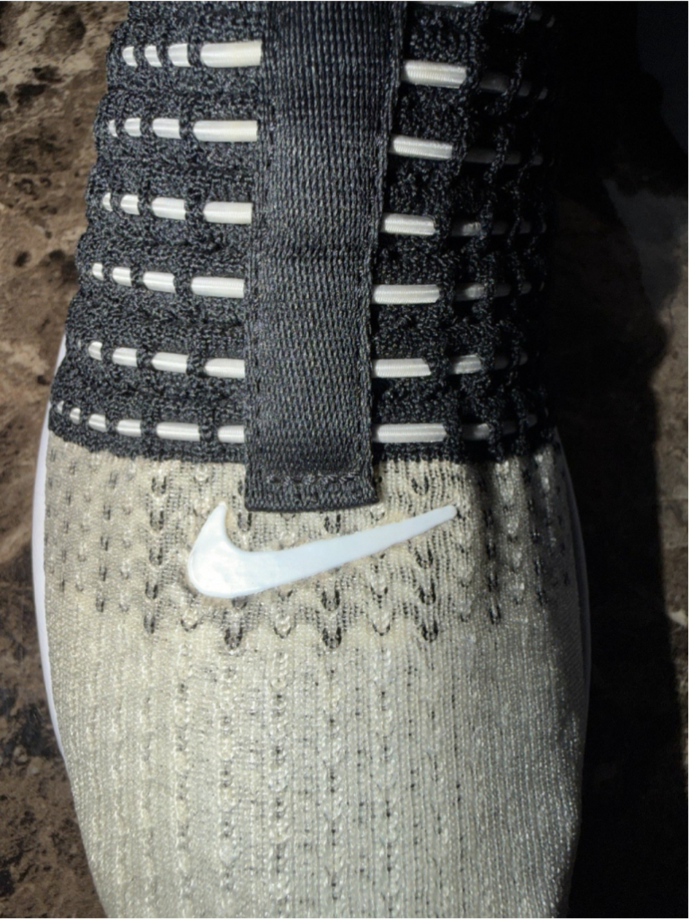 Nike React Phantom Run Flyknit 2 Black White Size 5 US - Picture 5 of 12